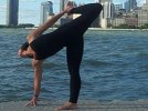 "Let go" - Baddha Ardha Chandrasana - Klein